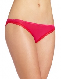 Calvin Klein Women's Bottoms Up Bikini, Fierce Fuchsia, Small Calvin Klein Women's Bottoms Up Bikini, Fierce Fuchsia, Small