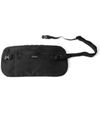 Travel smarts. A sleek, easy-access design with multiple pockets and an ultra-light, breathable construction makes this money belt a must-have on each & every trip you take. Keep your cash, passport, credit card, boarding pass and other essentials secure, organized and concealed. Travel smarts. A sleek, easy-access design with multiple pockets and an ultra-light, breathable construction makes this money belt a must-have on each & every trip you take. Keep your cash, passport, credit card, boarding pass and other essentials secure, organized and concealed.