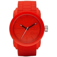 Diesel Color Domination Red Silicone Strap Unisex Watch DZ1440