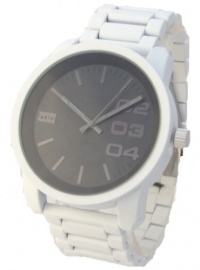 Mark Naimer Color Domination XL Men's watch 1518 Look White Metal Band N Case