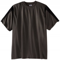Russell Athletic Men's Moisture Management Color Blocked Short Sleeve Crew Neck Tee Russell Athletic Men's Moisture Management Color Blocked Short Sleeve Crew Neck Tee