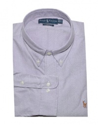 Ralph Lauren Men Classic Fit Solid Oxford Pony Logo Shirt Ralph Lauren Men Classic Fit Solid Oxford Pony Logo Shirt