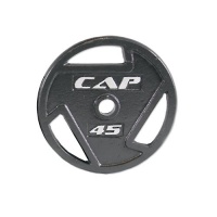 Cap Barbell Free Weights 45-Pounds Olympic Grip Plate Cap Barbell Free Weights 45-Pounds Olympic Grip Plate