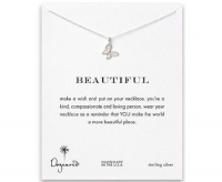 Dogeared Beautiful Butterfly Reminder 18 Necklace - Sterling Silver Dogeared Beautiful Butterfly Reminder 18 Necklace - Sterling Silver