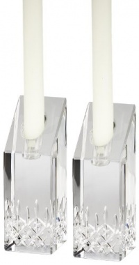 Waterford Candle Holders, Set of 2 Lismore Essence Candlesticks 6