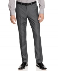 Work your cool style in the workplace with these sleek American Rag pants. Work your cool style in the workplace with these sleek American Rag pants.