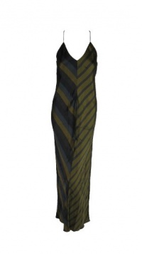 T by Alexander Wang womens stripe long slip dress T by Alexander Wang womens stripe long slip dress