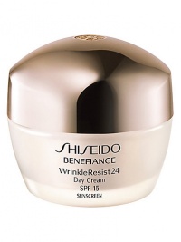 An age-defense daytime moisturizer that helps protect skin from damage caused by external aging factors such as UV rays. The appearance of lines and wrinkles are dramatically reduced, while all-day rich moisture is maintained, even under dry conditions. An age-defense daytime moisturizer that helps protect skin from damage caused by external aging factors such as UV rays. The appearance of lines and wrinkles are dramatically reduced, while all-day rich moisture is maintained, even under dry conditions.