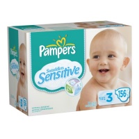 Pampers Swaddlers Sensitive Diapers Economy Pack Plus Size 3 156 Count Pampers Swaddlers Sensitive Diapers Economy Pack Plus Size 3 156 Count