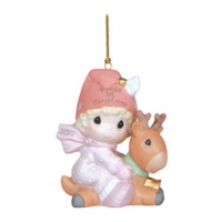 Precious Moments Baby's First Christmas 2012, Girl Figurine