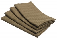 Bardwil Cobblestone 17-inch By 17-inch Set of 4 Napkins, Barley Bardwil Cobblestone 17-inch By 17-inch Set of 4 Napkins, Barley