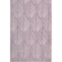 Contour CON06 Rectangle Rug, Lavender, 3.6-Feet by 5.6-Feet