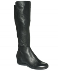 Classic and refined. DKNY Active lifts a traditional look to new heights with the Pauleena wedge boots. Classic and refined. DKNY Active lifts a traditional look to new heights with the Pauleena wedge boots.