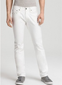 Spurr Mens Slim Fit White Jeans 36 x 34 Euro 50 Straight 36/34 Spurr Mens Slim Fit White Jeans 36 x 34 Euro 50 Straight 36/34