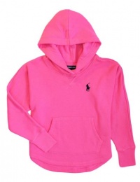 PRL Toddler Girl's Long-Sleeved Hooded Pullover, Pink, 2/2T PRL Toddler Girl's Long-Sleeved Hooded Pullover, Pink, 2/2T
