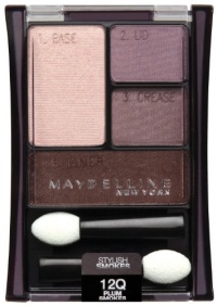 Maybelline New York Expert Wear Eyeshadow Quads, 12q Plum Smokes Stylish Smokes, 0.17 Ounce Maybelline New York Expert Wear Eyeshadow Quads, 12q Plum Smokes Stylish Smokes, 0.17 Ounce
