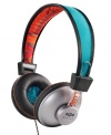 Comfortable and classic style on-ear headphones by Marley Jammin'.