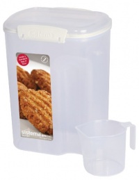 Klip It 1250 Bakery Storage with Measure Cup Klip It 1250 Bakery Storage with Measure Cup