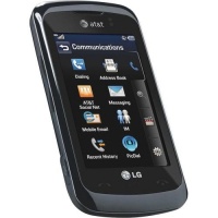LG Encore GT550 Unlocked GSM Phone with Touchscreen, 3.15MP Camera, Bluetooth and microSD Slot - Black LG Encore GT550 Unlocked GSM Phone with Touchscreen, 3.15MP Camera, Bluetooth and microSD Slot - Black