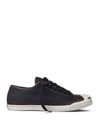 A cool update on a classic style, this Jack Purcell sneaker sports a suede upper with contrast leather trim. A cool update on a classic style, this Jack Purcell sneaker sports a suede upper with contrast leather trim.