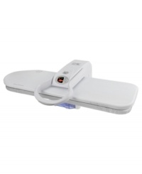 Cut ironing time in half and watch wrinkles melt away with this professional steam press by Kalorik. With all-digital controls, variable heat and powerful bursts of steam, these extra-large pressing plates leave fabrics incredibly smooth. One-year warranty. Model STP-23783. Cut ironing time in half and watch wrinkles melt away with this professional steam press by Kalorik. With all-digital controls, variable heat and powerful bursts of steam, these extra-large pressing plates leave fabrics incredibly smooth. One-year warranty. Model STP-23783.