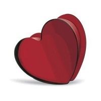 Baccarat Crystal Ruby ZinZin Heart Large 2103967 Baccarat Crystal Ruby ZinZin Heart Large 2103967