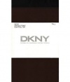 DKNY Opaque Control Top Tights 2-Pack, Medium, Black / Black