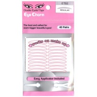 Eye Charm Eye Charm-Double Eyelid Tape With Easy Applicator **New** 30pairs ET03 HARD