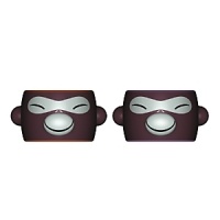 Add a bit of whimsy to your table. Banana ring napkin holders are designed by Stefano Giovannoni, with the collaboration of Rumiko Takeda. Comes in two packs with a orange and purple pair. Add a bit of whimsy to your table. Banana ring napkin holders are designed by Stefano Giovannoni, with the collaboration of Rumiko Takeda. Comes in two packs with a orange and purple pair.