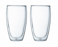 Bodum Pavina Double Wall Glass, 15-Ounce, Set of 2 Bodum Pavina Double Wall Glass, 15-Ounce, Set of 2