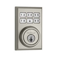 Kwikset 909CNT 15 SMT CP SmartCode Single Cylinder Contemporary Deadbolt, Satin Nickel Kwikset 909CNT 15 SMT CP SmartCode Single Cylinder Contemporary Deadbolt, Satin Nickel