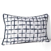 Vera Wang Shibori Print Decorative Pillow, 15 x 22 Vera Wang Shibori Print Decorative Pillow, 15 x 22
