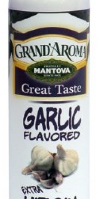 Mantova Spray Extra Virgin Olive Oil, Garlic, 8-Ounce Mantova Spray Extra Virgin Olive Oil, Garlic, 8-Ounce