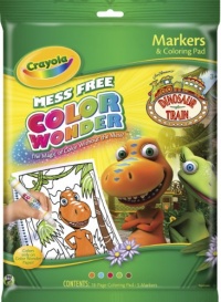 Crayola Color Wonder Dinosaur Train Coloring Pad Markers Crayola Color Wonder Dinosaur Train Coloring Pad Markers