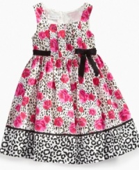 Blossom. Your little one will love to jump and play in this floaty flower dress from Bonnie Jean. Blossom. Your little one will love to jump and play in this floaty flower dress from Bonnie Jean.