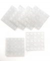 Safe and secure, this set of 6 tub tiles from Charter Club prevent slippage in the shower and tub, featuring suction cups to adhere to bathroom surfaces. Coordinate with other Charter Club bath accessories.
