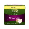 Depend Maximum Absorbency Underwear for Women, Large, 17 Count (Pack of 4)