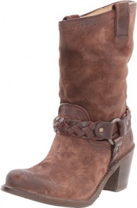 FRYE Women's Carmen Braided Harness Boot