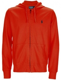 Polo Ralph Lauren Classic Lightweight Full-Zip Mesh Hoodie, Bittersweet, M Polo Ralph Lauren Classic Lightweight Full-Zip Mesh Hoodie, Bittersweet, M