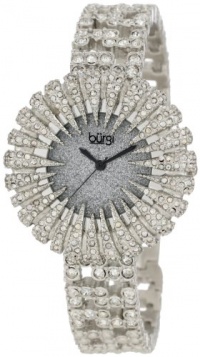 Burgi Women's BU54SS Dazzling Crystal Quartz Watch Burgi Women's BU54SS Dazzling Crystal Quartz Watch
