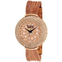 Burgi Women's BUR051RG Crystal Mesh Bracelet Watch Burgi Women's BUR051RG Crystal Mesh Bracelet Watch
