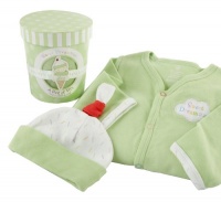 Baby Aspen Sweet Dreamzzz Pint of PJ's Sleep Time Gift Set, 0-6 Months, Lime Baby Aspen Sweet Dreamzzz Pint of PJ's Sleep Time Gift Set, 0-6 Months, Lime