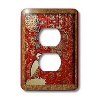 3dRose LLC lsp_12979_6 Crane and Lantern Happy Chinese New Year, 2 Plug Outlet Cover 3dRose LLC lsp_12979_6 Crane and Lantern Happy Chinese New Year, 2 Plug Outlet Cover