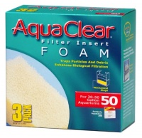 Aquaclear 50-Gallon Foam Inserts, 3-Pack Aquaclear 50-Gallon Foam Inserts, 3-Pack