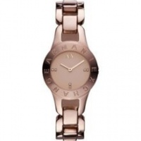 Armani Exchange Rose Gold-Tone Stainless Steel Ladies Watch AX4095 Armani Exchange Rose Gold-Tone Stainless Steel Ladies Watch AX4095