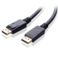 Cable Matters Premium DisplayPort Male to Male Cable in Black 6 ft