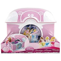 Disney Products - Disney Princess Alarm Clock with Compartment, 6H - size 6in x 5in x 4in Disney Products - Disney Princess Alarm Clock with Compartment, 6H - size 6in x 5in x 4in