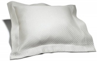 Pinzon Diamond Matelasse 26 by 26-Inch European Sham, Silver Gray Pinzon Diamond Matelasse 26 by 26-Inch European Sham, Silver Gray