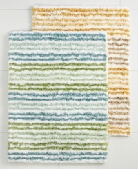 Classic stripes get a fun twist in uplifting shades with the Charter Club Ultra Stripe bath rug in pure cotton. Choose from warm or cool tones. Classic stripes get a fun twist in uplifting shades with the Charter Club Ultra Stripe bath rug in pure cotton. Choose from warm or cool tones.