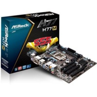 ASRock DDR3 1333 Intel - LGA 1155 Motherboards (H77M) ASRock DDR3 1333 Intel - LGA 1155 Motherboards (H77M)